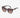 Lunettes de soleil noir et marron