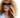Lunettes de soleil aviateur chunky - Noir