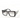 Lunettes de soleil aviateur chunky - Noir